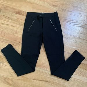 JCrew Pixie Black Ponte Legging Pants size 0T